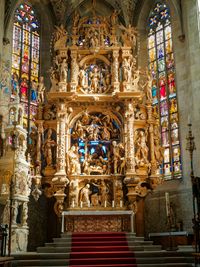 Altar im St. Nikolaus M&uuml;nster in &Uuml;berlingen